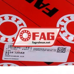 FAG 6316-J20AB-C3 rulman resim 5