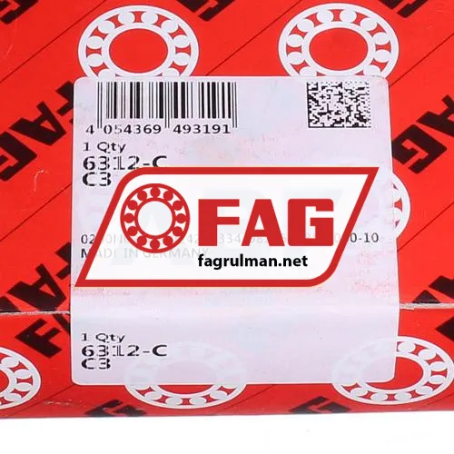 FAG 6312-C-C3 ürün fotoğrafı 5