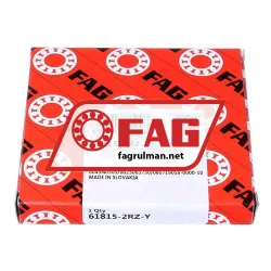 FAG 61815-2RZ-Y rulman resim 2