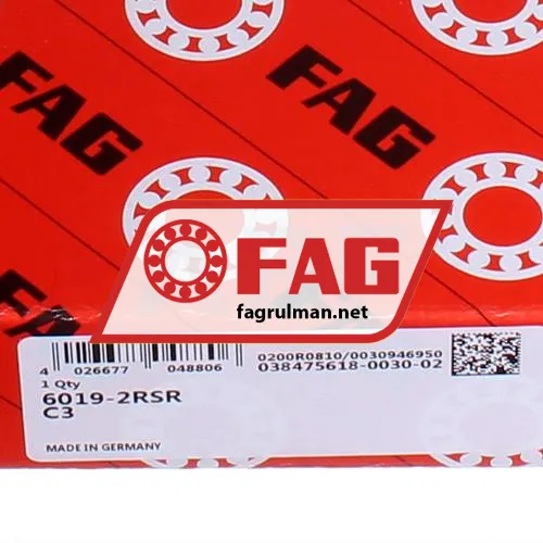 FAG 6019-2RSR-C3 ürün fotoğrafı 5