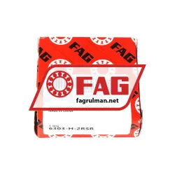 FAG 6303-H-2RSR rulman resim 3