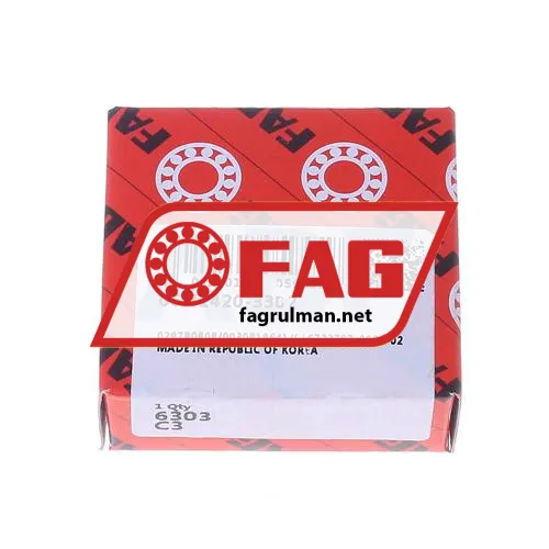 FAG 6303-C3 ürün fotoğrafı 2