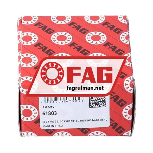 FAG 61803 ürün fotoğrafı 3