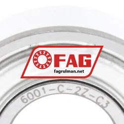 FAG 6001-C-2Z-C3 rulman resim 4