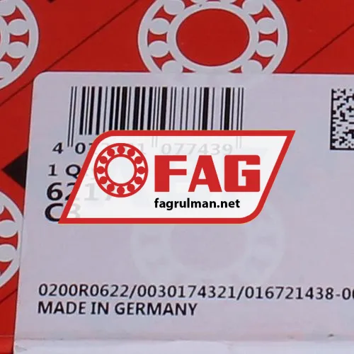 FAG 6217-C3 ürün fotoğrafı 5