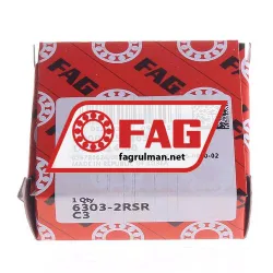 FAG 6303-2RSR-C3 rulman resim 2