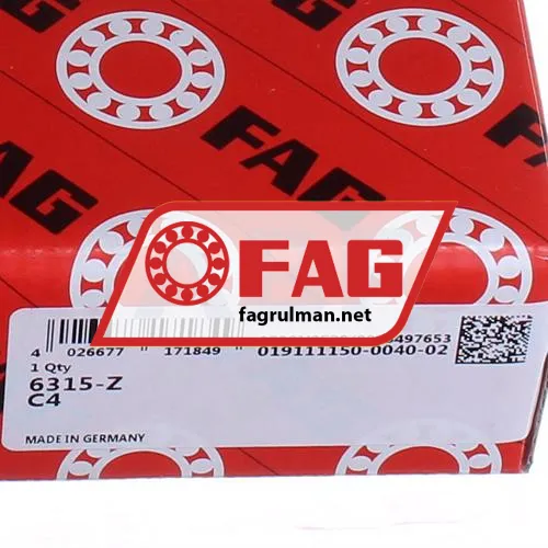 FAG 6315-Z-C4 ürün fotoğrafı 6