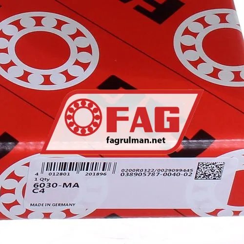 FAG 6030-MA-C4 ürün fotoğrafı 5
