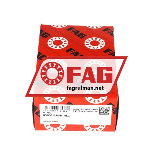 FAG 63803-2RSR-HLC ürün fotoğrafı 3
