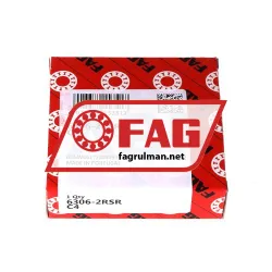 FAG 6306-2RSR-C4 rulman resim 3