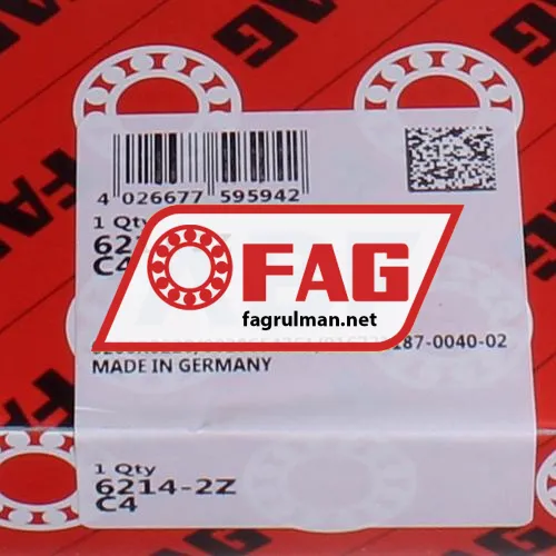 FAG 6214-2Z-C4 ürün fotoğrafı 5
