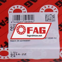 FAG 6214-2Z-C4 rulman resim 5