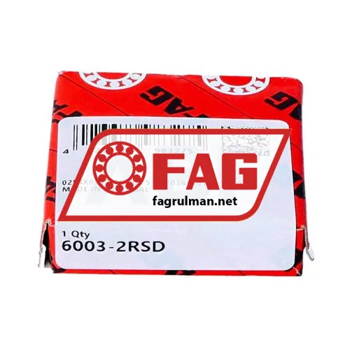 FAG 6003-2RSD ürün fotoğrafı 3