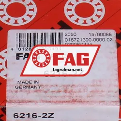 FAG 6216-2Z rulman resim 5