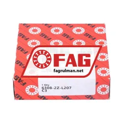 FAG 6308-2Z-L207-C3 rulman resim 3