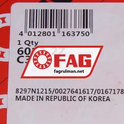 FAG 6012-2Z-C3 rulman resim 5