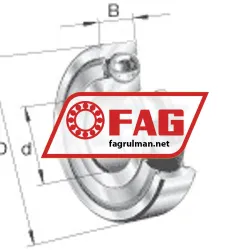 FAG 6012-2Z-C3 rulman resim 7