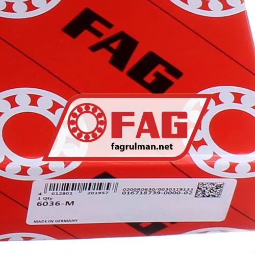 FAG 6036-M ürün fotoğrafı 5