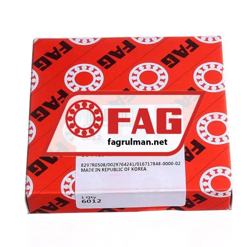 FAG 6012 ürün fotoğrafı 2