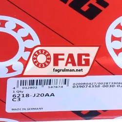 FAG 6218-J20AA-C3 rulman resim 4