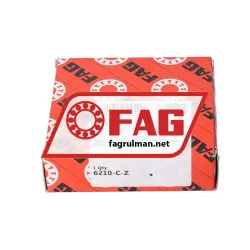 FAG 6210-C-Z rulman resim 4