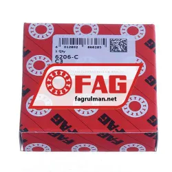 FAG 6206-C-C3 rulman resim 3