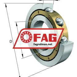 FAG 608/630-MA rulman resim 4