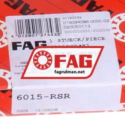 FAG 6015-RSR rulman resim 5