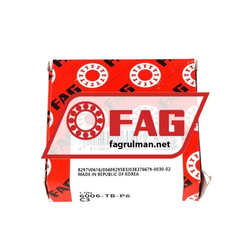 FAG 6006-TB-P6-C3 ürün fotoğrafı 3