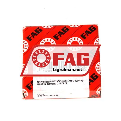 FAG 6006-RSR ürün fotoğrafı 3