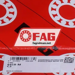 FAG 6418-M-C3 rulman resim 5