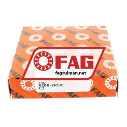 FAG 6208-2RSR-C3 rulman resim 5