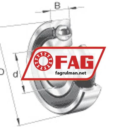 FAG 6003-2RSR-C3 ürün fotoğrafı 4