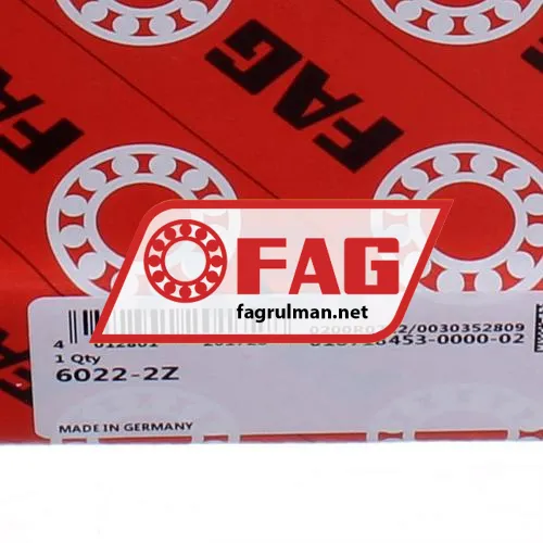 FAG 6022-2Z ürün fotoğrafı 5
