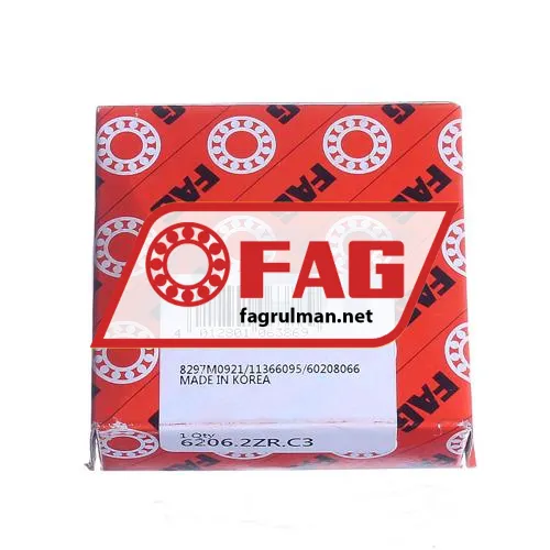 FAG 6206-2ZR-C3 ürün fotoğrafı 3
