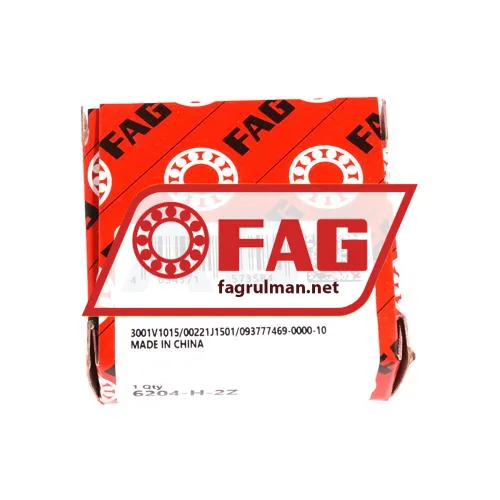 FAG 6204-H-2Z ürün fotoğrafı 3