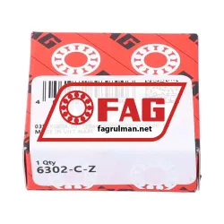 FAG 6302-C-Z rulman resim 3