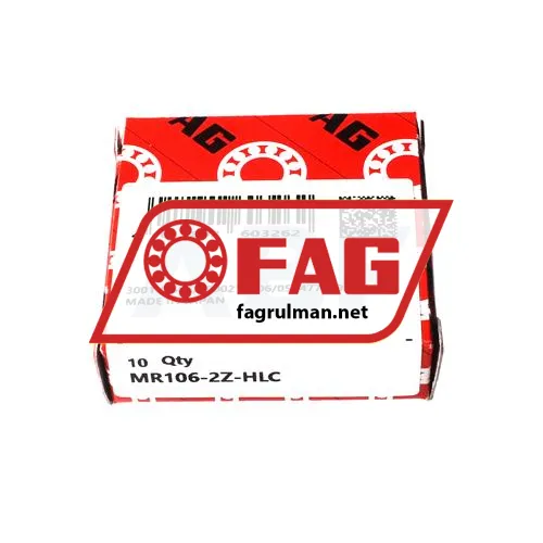 FAG MR106-2Z-HLC ürün fotoğrafı 3