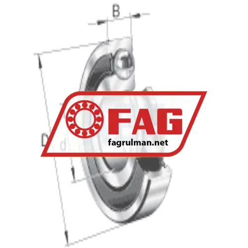 FAG 6007-RSR-C3 ürün fotoğrafı 4