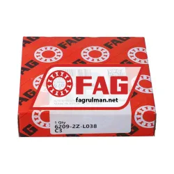 FAG 6209-2Z-L038-C3 rulman resim 3