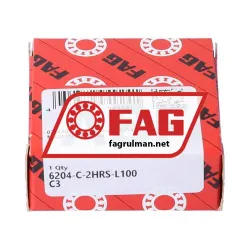 FAG 6204-C-2HRS-L100-C3 rulman resim 3