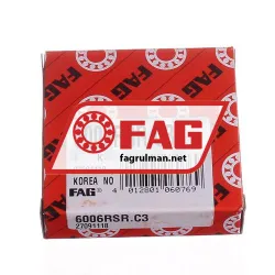 FAG 6006-RSR-C3 rulman resim 3