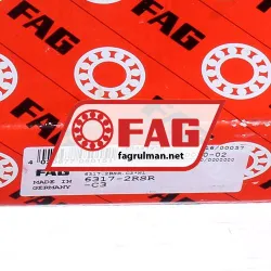 FAG 6317-2RSR-C3 rulman resim 5