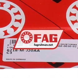 FAG 6218-M-J20AA-C3 rulman resim 4