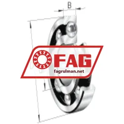 FAG 6208-N-C3 rulman resim 3