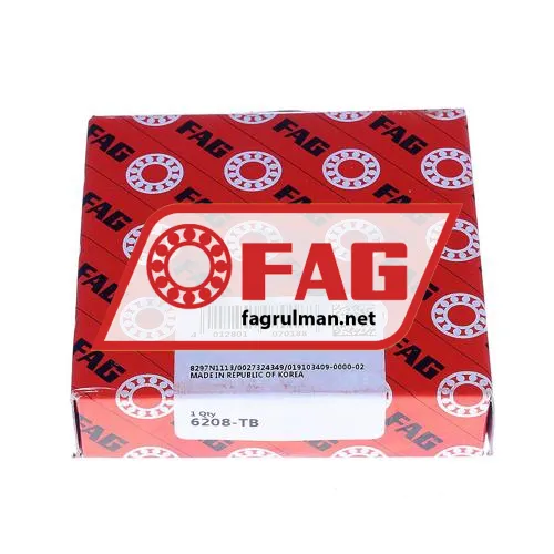 FAG 6208-TB ürün fotoğrafı 2