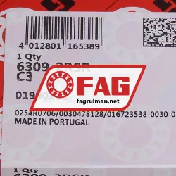 FAG 6309-2RSR-C3 rulman resim 5