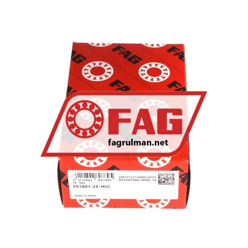 FAG F61801-2Z-HLC ürün fotoğrafı 3