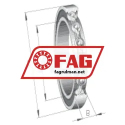 FAG 63000-A-2RSR rulman resim 5