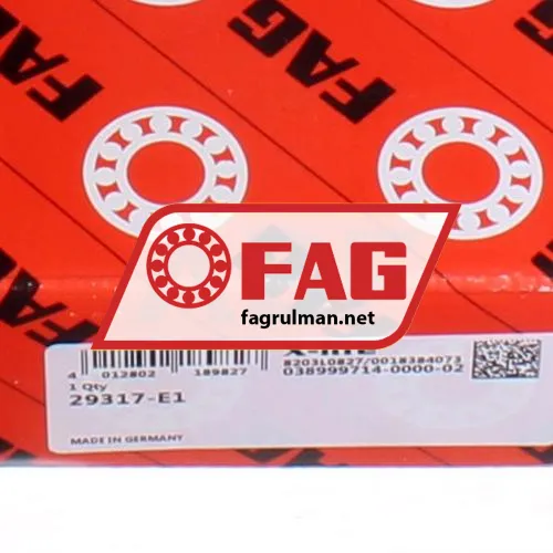 FAG 29317-E1 ürün fotoğrafı 3